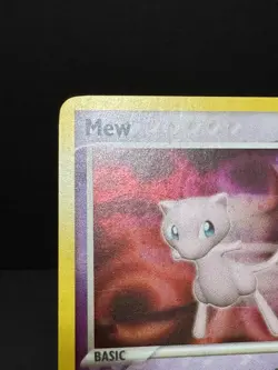 Pokemon Mew 004/017 Pop Series 4 Holo Swirl - Image 3