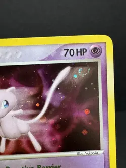 Pokemon Mew 004/017 Pop Series 4 Holo Swirl - Image 4