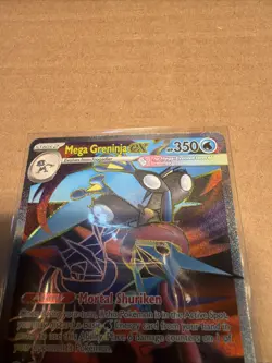 Pokemon TCG Mega Greninja Ex 100/86 Full Art Chaos Rising English NM - Image 3