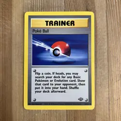 Pokemon TCG Poke Ball Jungle 64/64 Regular Unlimited Common NM - Image 1