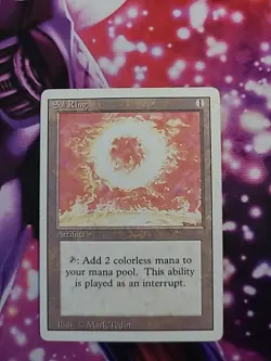 Mtg Sol Ring Revised Edition Regular - Image 1