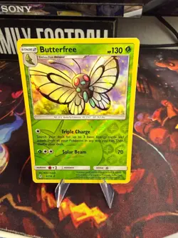 BUTTERFREE 4/214 UNBROKEN BONDS Reverse Holo Rare Pokemon - Image 1