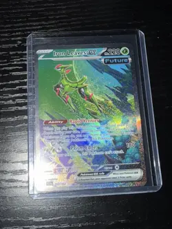 Pokemon Iron Leaves ex 203/162 Special Illustration Rare - Temporal Forces - NM - Image 1