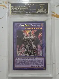 YU-GI-OH! RARITY COLLECTION II Red Eyes Dark Dragoon RA02-EN021 CCG GEM 10 - Image 1