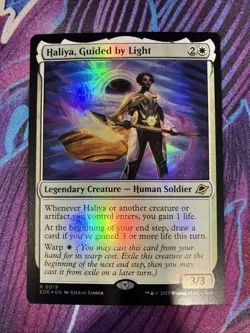 Haliya, Guided by Light (Foil) Edge of Eternities - Magic: the Gathering - Image 1