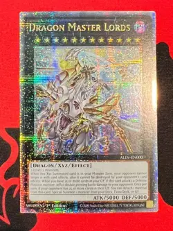 Yu-Gi-Oh! Dragon Master Lords QCSR 1st Edition Near Mint #ALIN-EN000 - Image 1