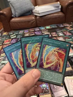 3x Surprise Fusion 1st Edition Secret Rare BLGG-EN041 Yu-Gi-Oh! - Image 1