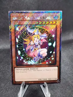 Yugioh! Dark Magician Girl (3rd Art) - RA04-EN107 - Platinum Secret Rare - Image 1