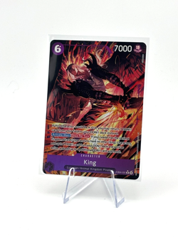 One Piece The Azure Sea’s Seven OP14 King EB04-031 R Alt Art English - Image 1