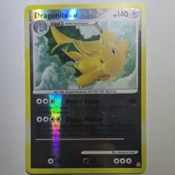 Pokemon TCG Dragonite Holo Rare Reverse Legends Awakened 2/146 Stage 2 140 HP - Image 1