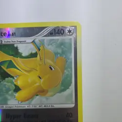 Pokemon TCG Dragonite Holo Rare Reverse Legends Awakened 2/146 Stage 2 140 HP - Image 3