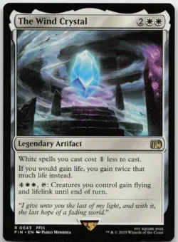 MTG The Wind Crystal R FINAL FANTASY 43 LP - Image 1