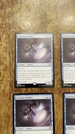 4x Quantum Riddler Edge of Eternities Regular Mythic #72 - Image 2