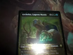 Archelos, Lagoon Mystic - Foil Etched x1 Magic the Gathering 1x Commander Legend - Image 3