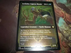 Archelos, Lagoon Mystic - Foil Etched x1 Magic the Gathering 1x Commander Legend - Image 5