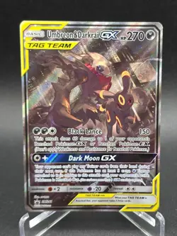Pokemon TCG - Umbreon and Darkrai GX Tag Team Promo SM241 Sun And Moon - MP/HP - Image 1