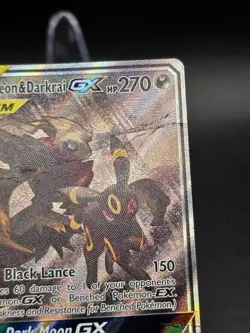 Pokemon TCG - Umbreon and Darkrai GX Tag Team Promo SM241 Sun And Moon - MP/HP - Image 2