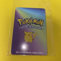 1998 Pokemon Snorlax KFC Mini Nintendo Card #143 - Image 2