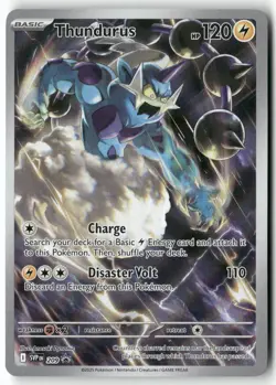 Thundurus 209 Scarlet & Violet Black Star Promo NM - Image 1