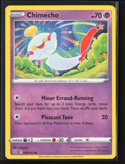 Chimecho 059/163 Common Battle Styles Pokemon Lightly Played - Image 1