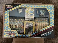 Pokemon TCG 2-Shiny Zamazenta 1-Shiny Zacian Premium Figure Collections Sealed - Image 4