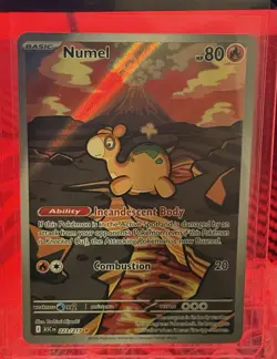 Numel 223/217 ME: Ascended Heroes Pokemon TCG Illustration Rare NM - Image 1