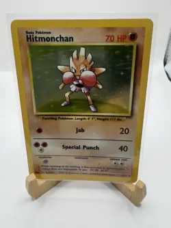 Pokemon – Hitmonchan – Base Set – 1999 – Holo Rare - Image 1