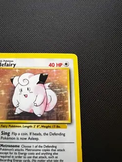 Clefairy 5/102 Base Set Holo Rare Pokemon - Image 5