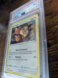 PSA 9 Pokemon 2020 Eevee SWSH 042 BSP Holo Blister Promo PSA 9 MINT - Image 3