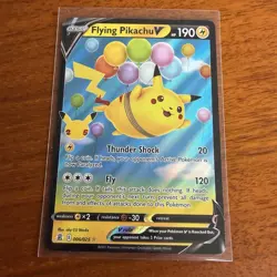 Pokemon TCG Flying Pikachu v Celebrations Holo Ultra Rare - Image 1