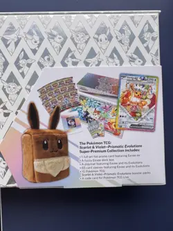 Pokemon Prismatic Evolution Super Premium Collection Sealed New - Image 3