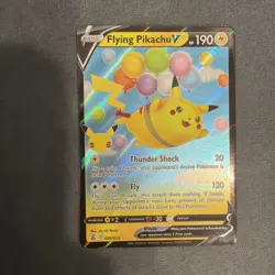 Pokemon TCG Flying Pikachu V 006/025 Celebrations Holo Ultra Rare NM - Image 1