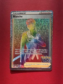 Blanche Secret Rare (082/078) — Pokemon GO, Near Mint, Quick Shipping! - Image 1