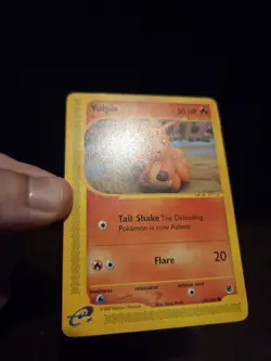 Pokemon TCG Vulpix 136/165 Expedition Base Set 2002 Basic Common Regular 🌟🌟🌟 - Image 2