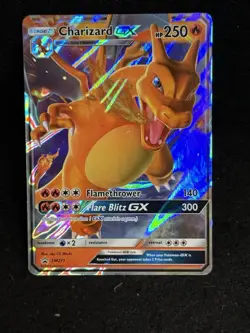 Charizard GX SM211 - Pokemon TCG - Sun & Moon Promos Black Star Promo Holo - Image 1