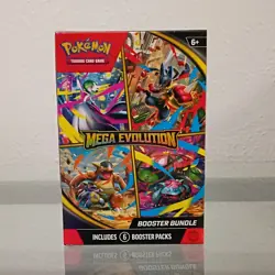 Pokemon Mega Evolution Booster Bundle Box Sealed 2025 Includes 6 Booster Packs - Image 1