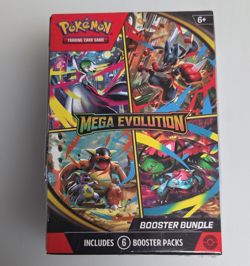 Pokemon TCG Mega Evolution Booster Bundle Box (6 Packs) English 2025 (6+) - Image 1