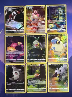 POKEMON TCG LOT OF 9 English Crown Zenith Galarian Gallery Pokemon TCG English - Image 1