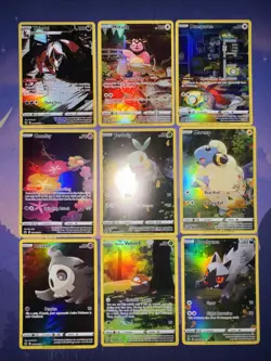POKEMON TCG LOT OF 9 English Crown Zenith Galarian Gallery Pokemon TCG English - Image 2