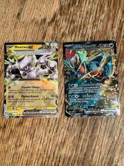 Pokemon TCG Mewtwo EX & Roaring Moon Ex Paradox Rift - Image 1