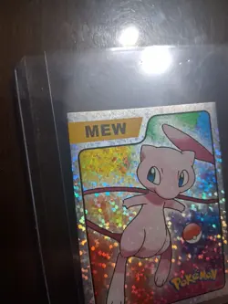 Mew Pokemon Slammer Sticker #Em3 Kanto Peru Edition NM Condition - Image 2