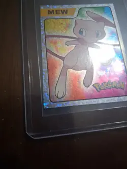 Mew Pokemon Slammer Sticker #Em3 Kanto Peru Edition NM Condition - Image 3