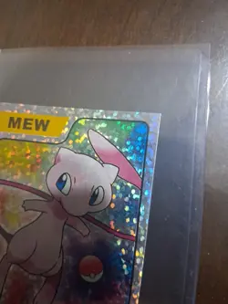 Mew Pokemon Slammer Sticker #Em3 Kanto Peru Edition NM Condition - Image 5