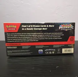 Pokemon Scarlet & Violet Prismatic Evolutions Special Box - Image 3