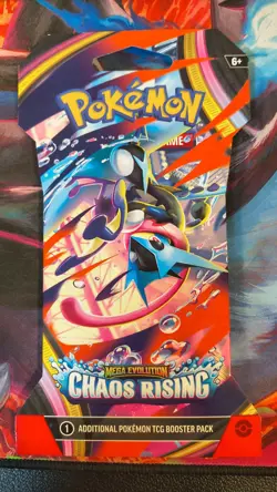 Pokemon Chaos Rising Booster Pack - Image 1
