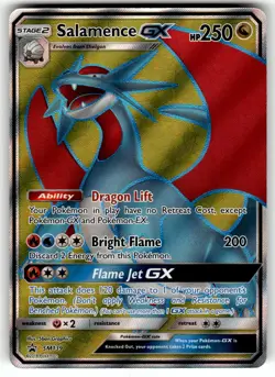 Salamence GX - SM139 Holo Promo Sun & Moon Promo Pokemon Holo Near Mint - Image 1