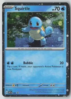 Squirtle (Cosmos Holo) 048 Holo Promo Scarlet & Violet Promo Pokemon NM - Image 1