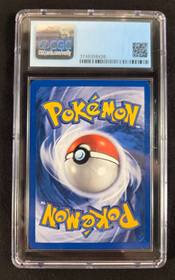 2000 Pokemon League Black Star Promo Holo Eevee #11 CGC MINT 9 - Image 4