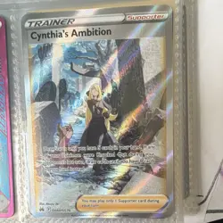 The Pokemon Company Cynthia's Ambition GG60/GG70 Crown Zenith GG UR FA Holo EN - Image 1
