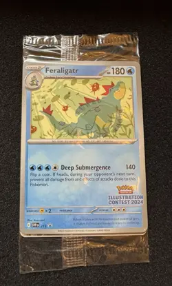 Sealed Illustration Contest Promos 2024 SVP213 SVP214 SVP215 Pokemon - Image 1